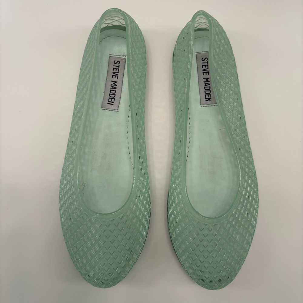 Steve Madden Women's Gyzmo Ballet Flat in Mint - Picture 7 of 15
